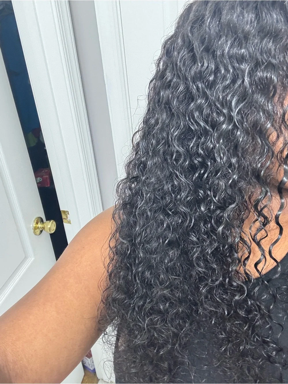 24 inch frontal wig with customized/plucked frontal.